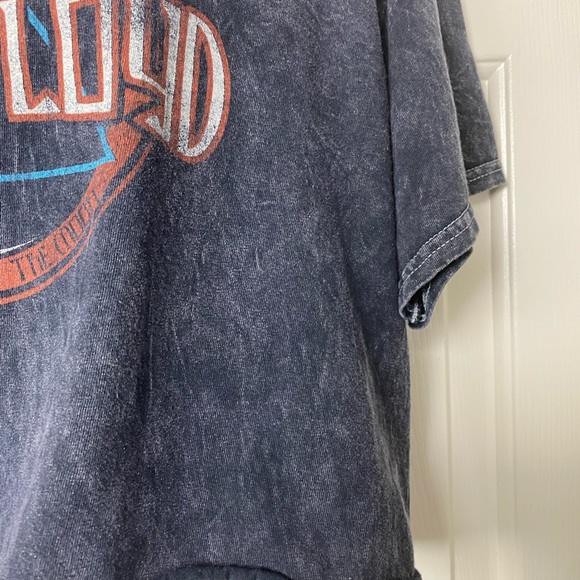 Pink Floyd Band Crop Tee Dark Gray M - Picture 3 of 5